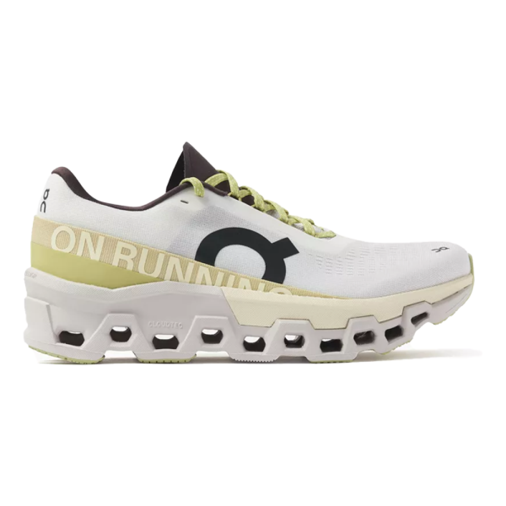 On Running Cloud Monster Sneakers White Yellow