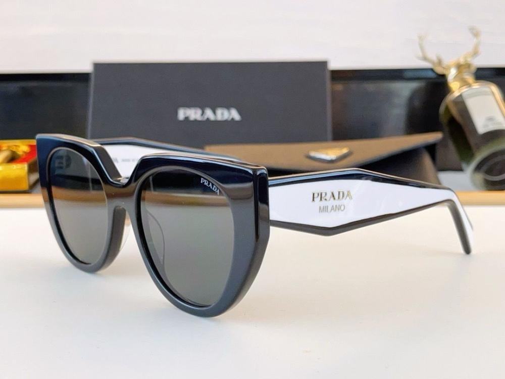 Prada Sunglasses with a terrible black and white frame