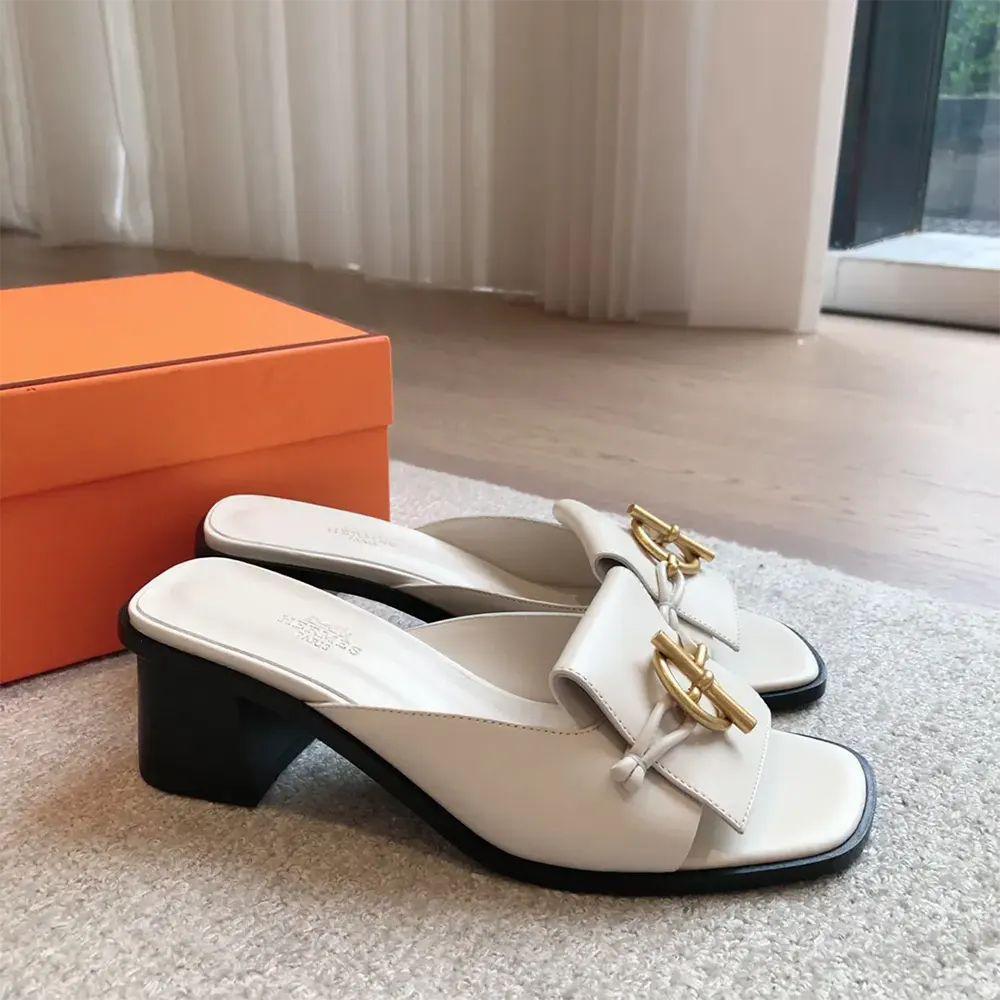 【エレガント】HERMES sandales ilot 50 サンダル エレガント】HERMES sandales ilot 50 サンダル