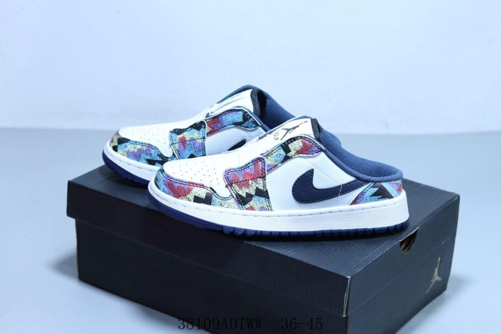 ナイキ Nike Mule Golf Multicolor Open Back Sneaker - E-SEVEN STORE