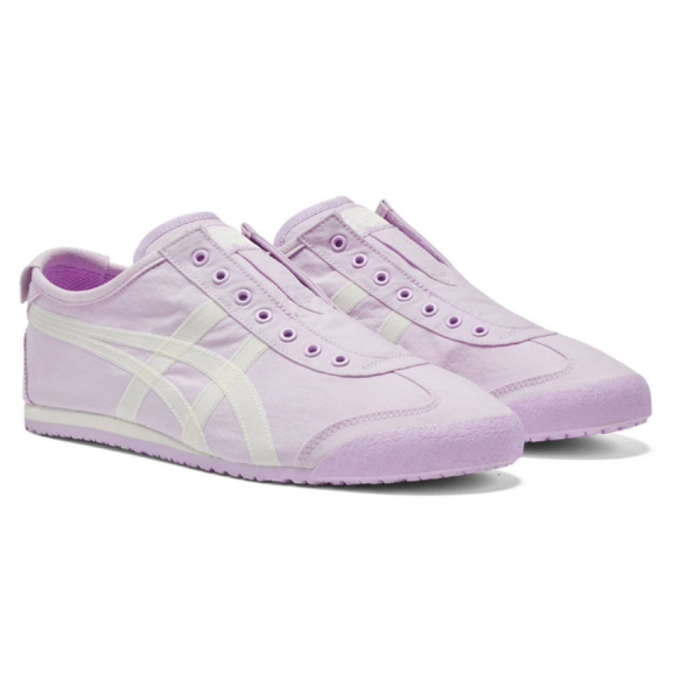 Women's Onitsuka Tiger Mexico 66 Slip on Mauve Pastel Shoes