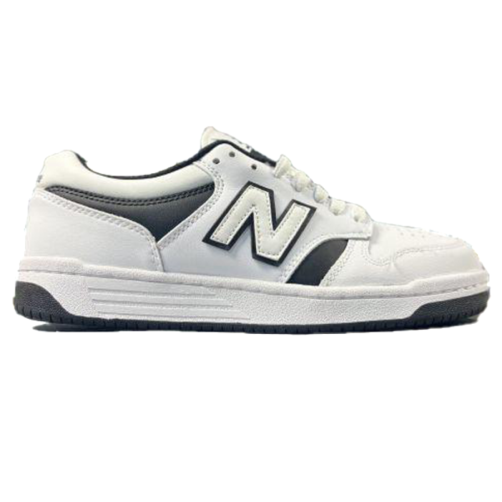 New Balance 480 white sneakers with black details