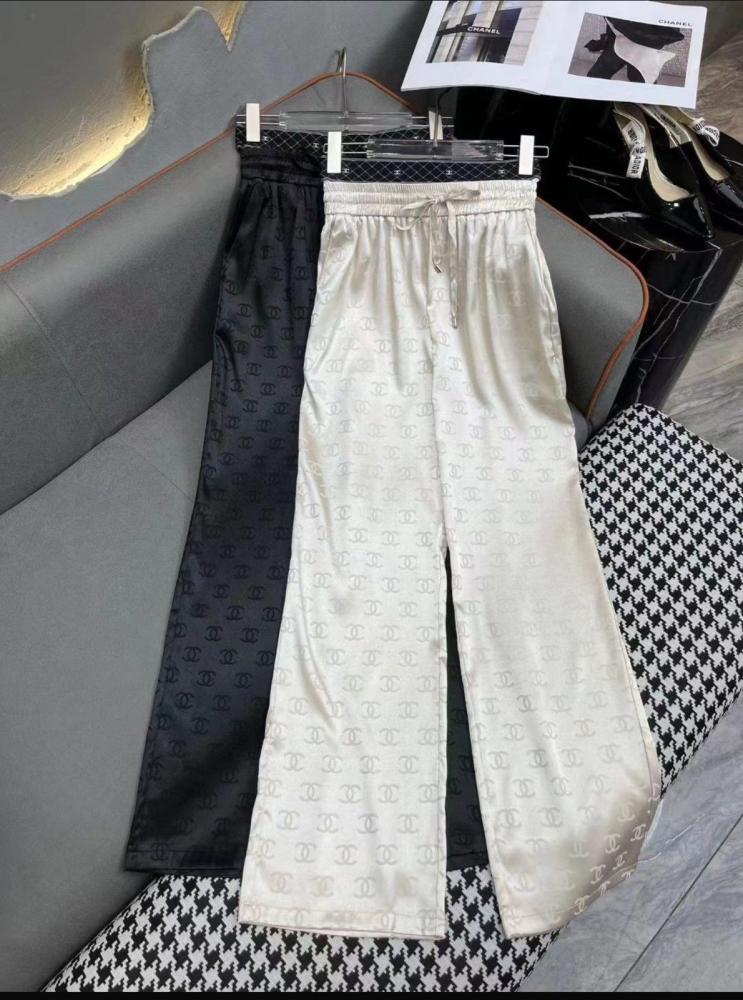 Chanel Sweatpants Chanel 2016 Cashmere Sweatpants Blue Loungewear