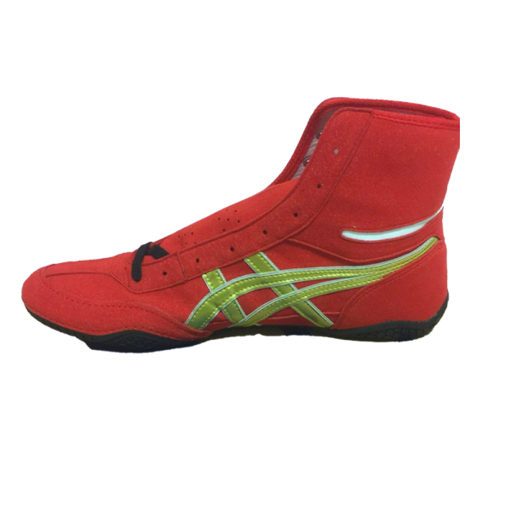 Eskis Prime Attack Red Gold Men's High-Top Boot