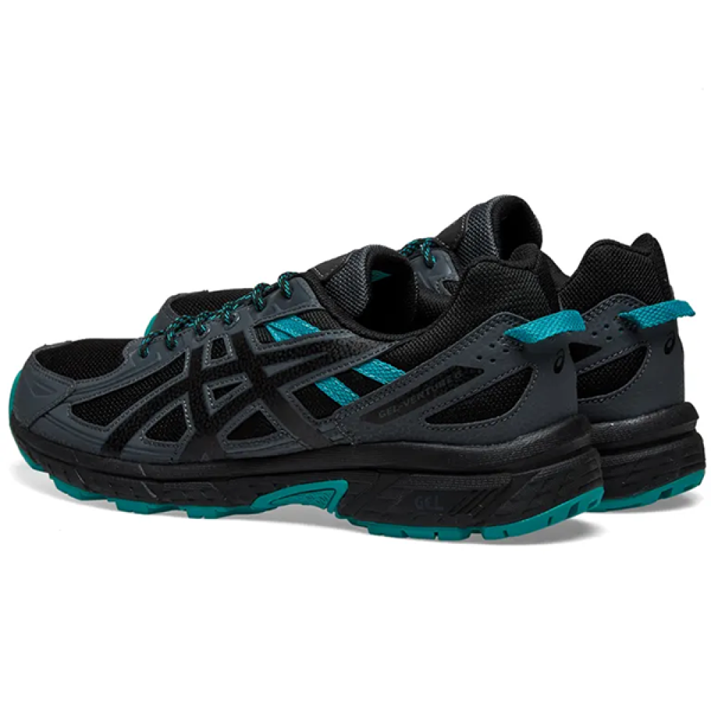 Asics Gel-Venture 6 Running Shoes - Green Black - E-SEVEN STORE
