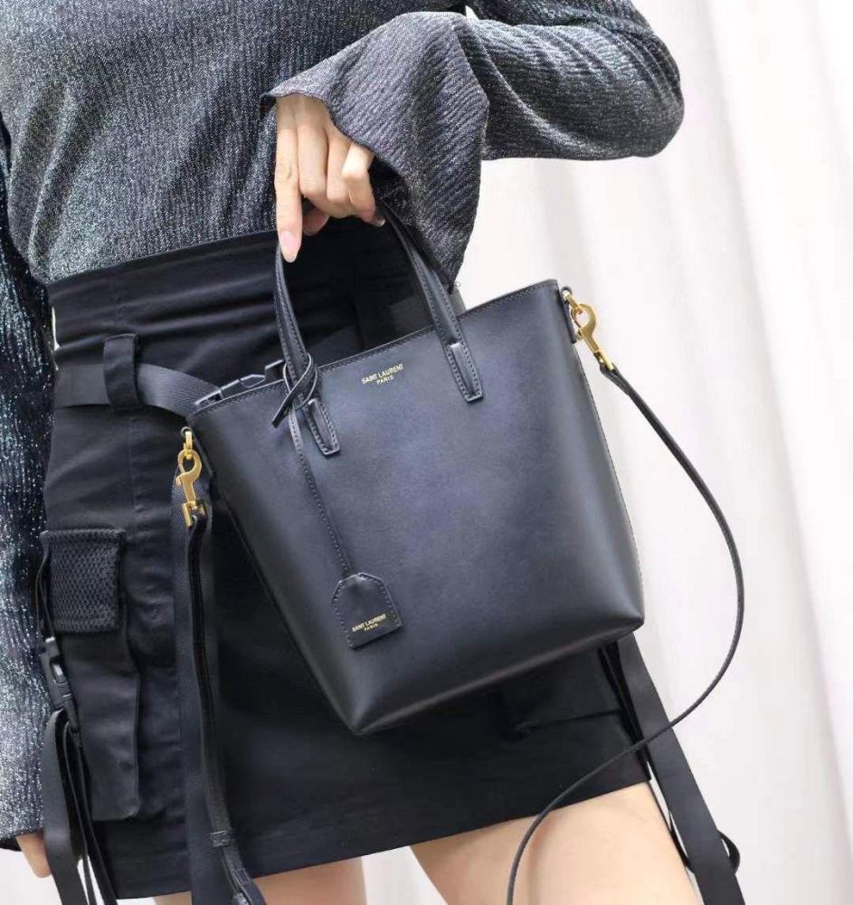 Saint Laurent New Toy Bag for Women in Luxury Black Leather