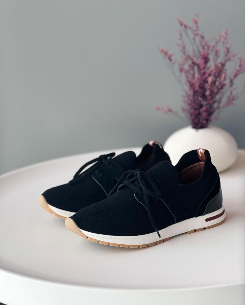 ジョーダン L'Orbiana Women's 360 Flexiwalk Sneakers - Black - E-SEVEN STORE