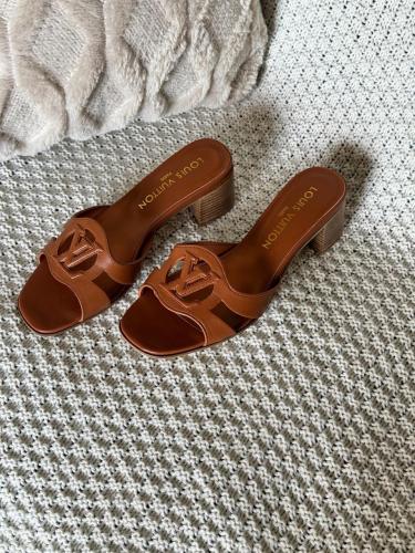 Louis Vuitton Isola Open Back Sandal - Honey - E-SEVEN STORE