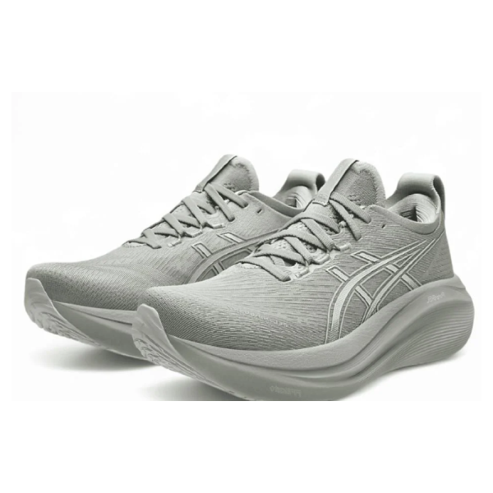 ℳ Asics Unisex Gel-Nimbus 27 Sneakers - Grey Silver - E-SEVEN