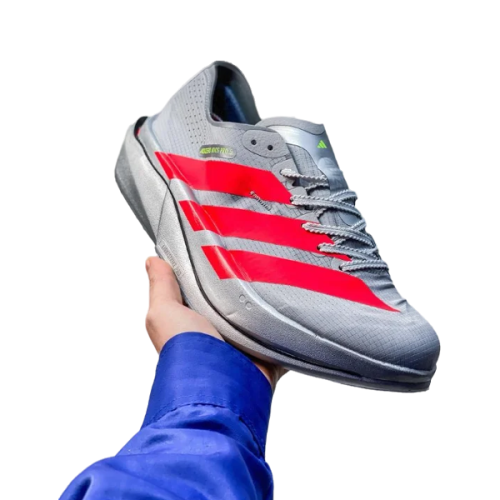 Adidas adistar XLG Unisex Running Shoes - Silver Red - E-SEVEN STORE