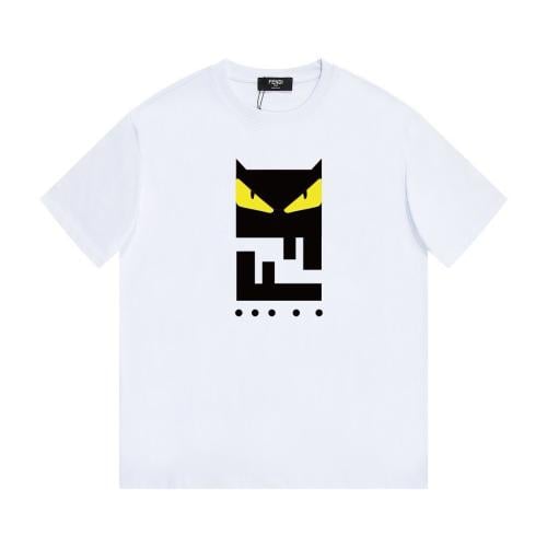 Fendi Monster T-shirt, white, crew neck | ESEVEN STORE