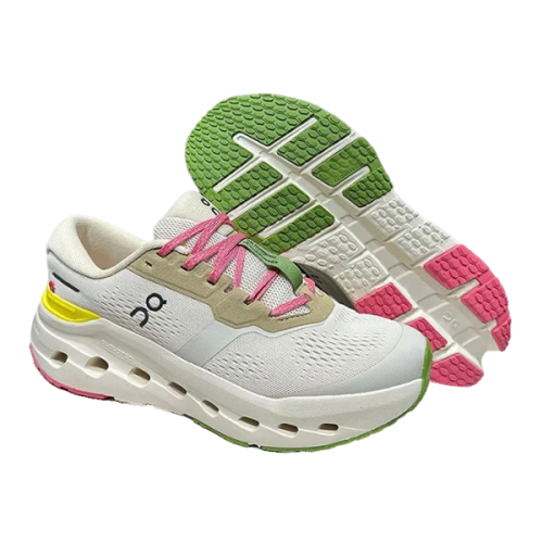 Shoes on Cloud Boom Echo 3 Unisex Walking Shoe, White and Green