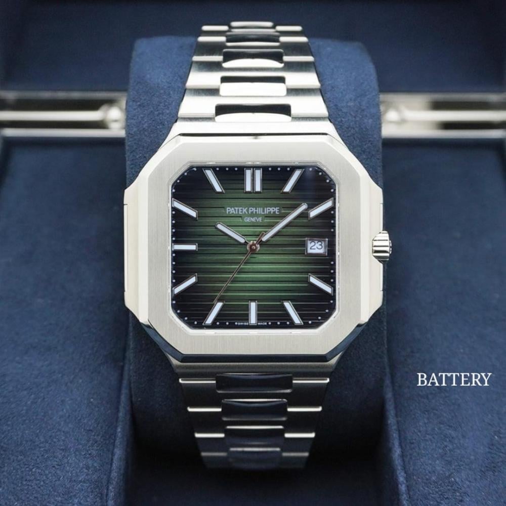 Patek Philippe Capitos Dark Green Silver Men's Watch