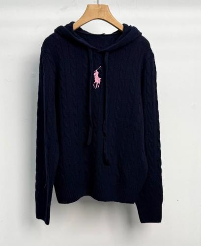 sjy -プロフィールご確認 Ralph Lauren Polo Bear Unisex Winter Sweater in Navy Blue - E