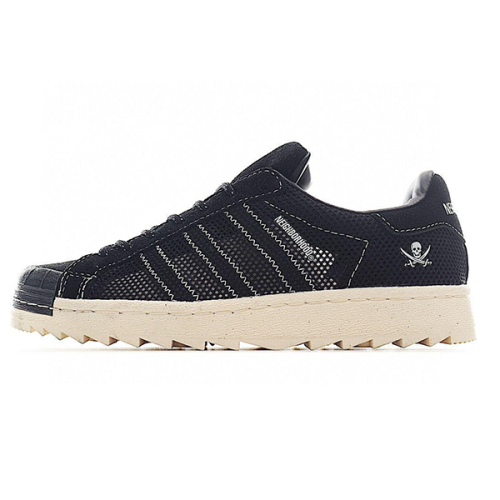 Adidas neighborhood superstar shoes, black, Shabayi design