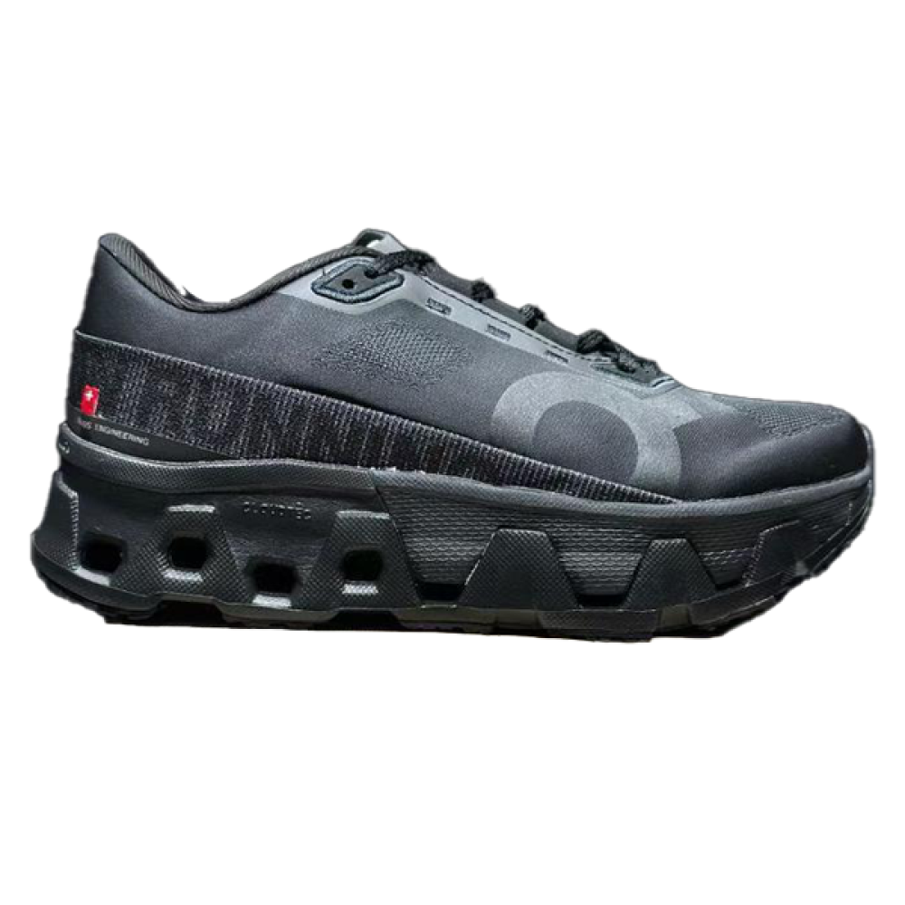 Cloud Monster Hyper Black Unisex Running Shoe - E-SEVEN STORE