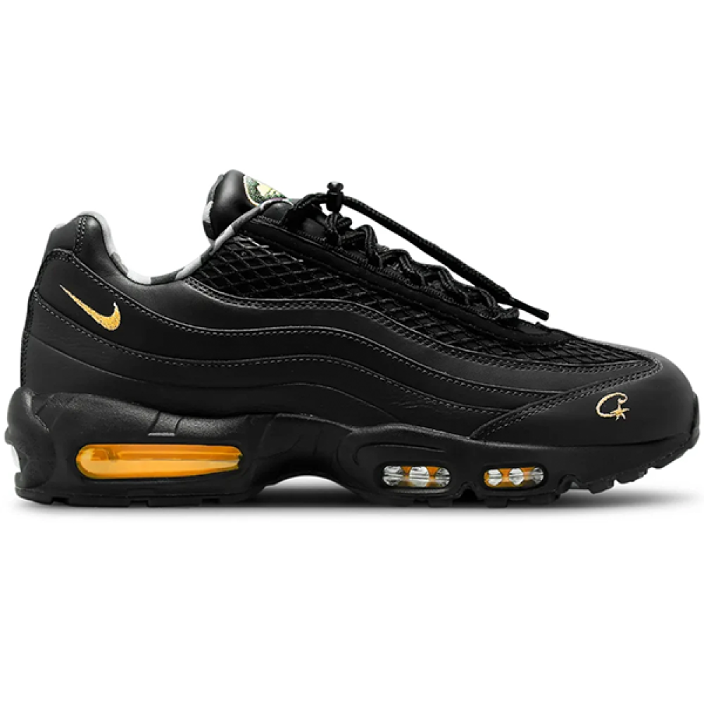 حذاء نايكي Corteiz X Airmax 95 لون أسود اورانج