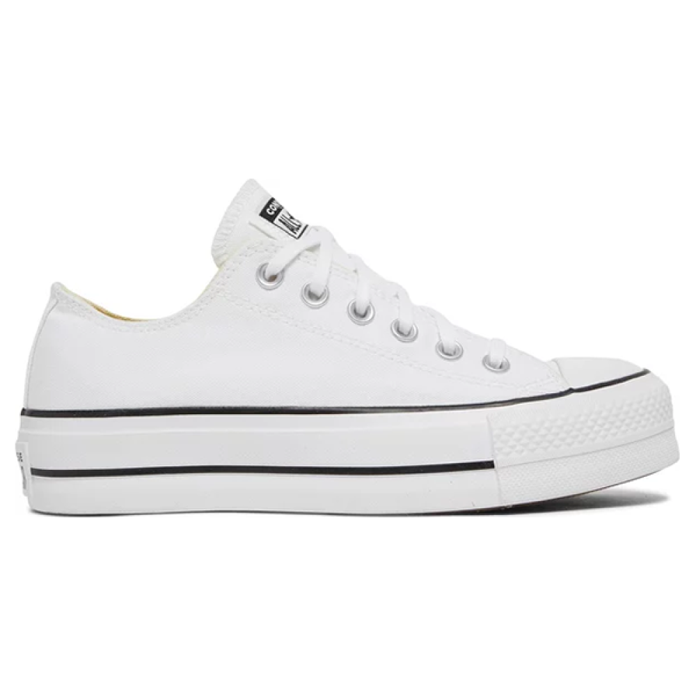 حذاء كونفرس للجنسين all star لون أبيض رياضي أنيق