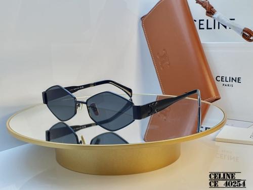 ボス Celine Women's Green Transparent Sunglasses - E-SEVEN STORE