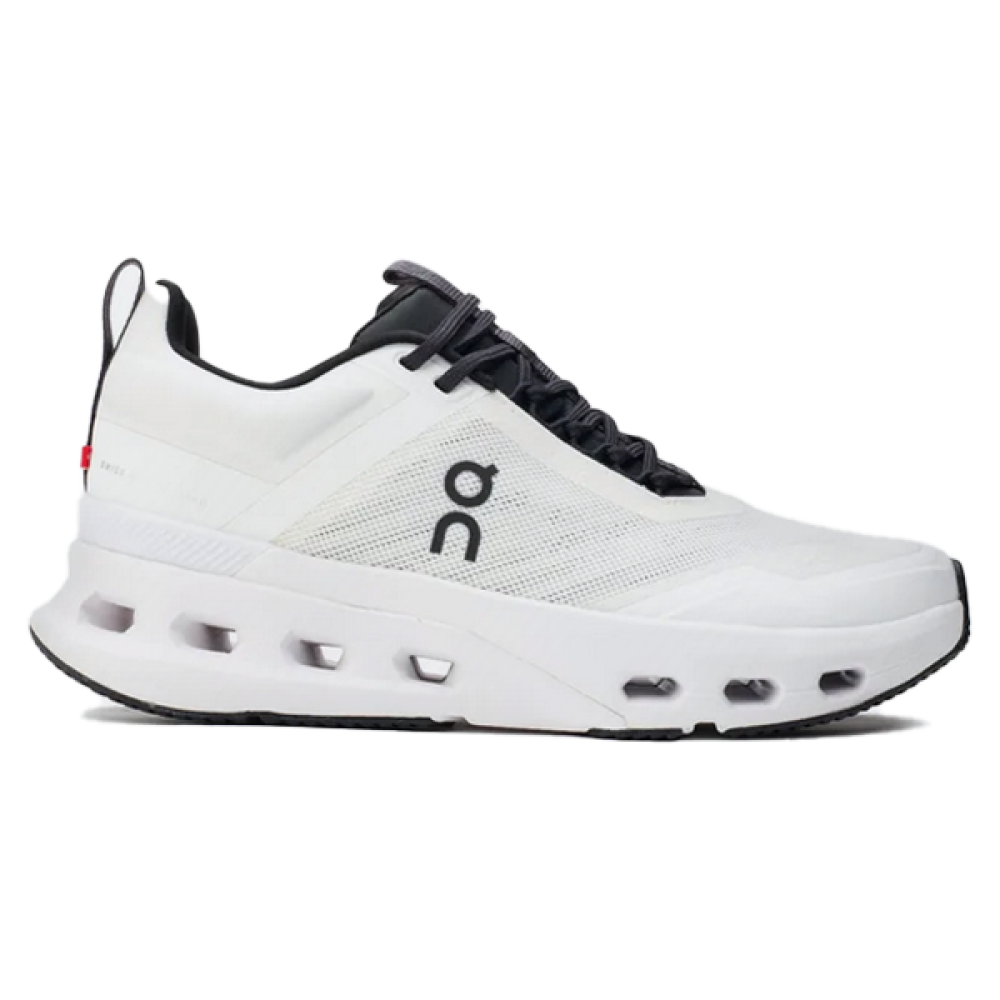 Shoes Cloud Nova X White and Black Mesh Sneakers