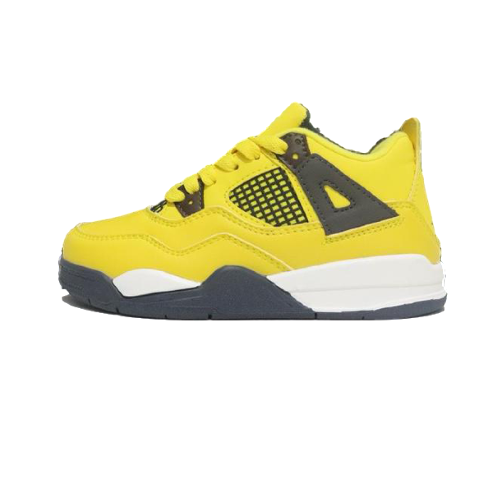 NIKE AIR JORDAN 4 RETRO YELLOW Air Jordan 4 Retro Kids Yellow
