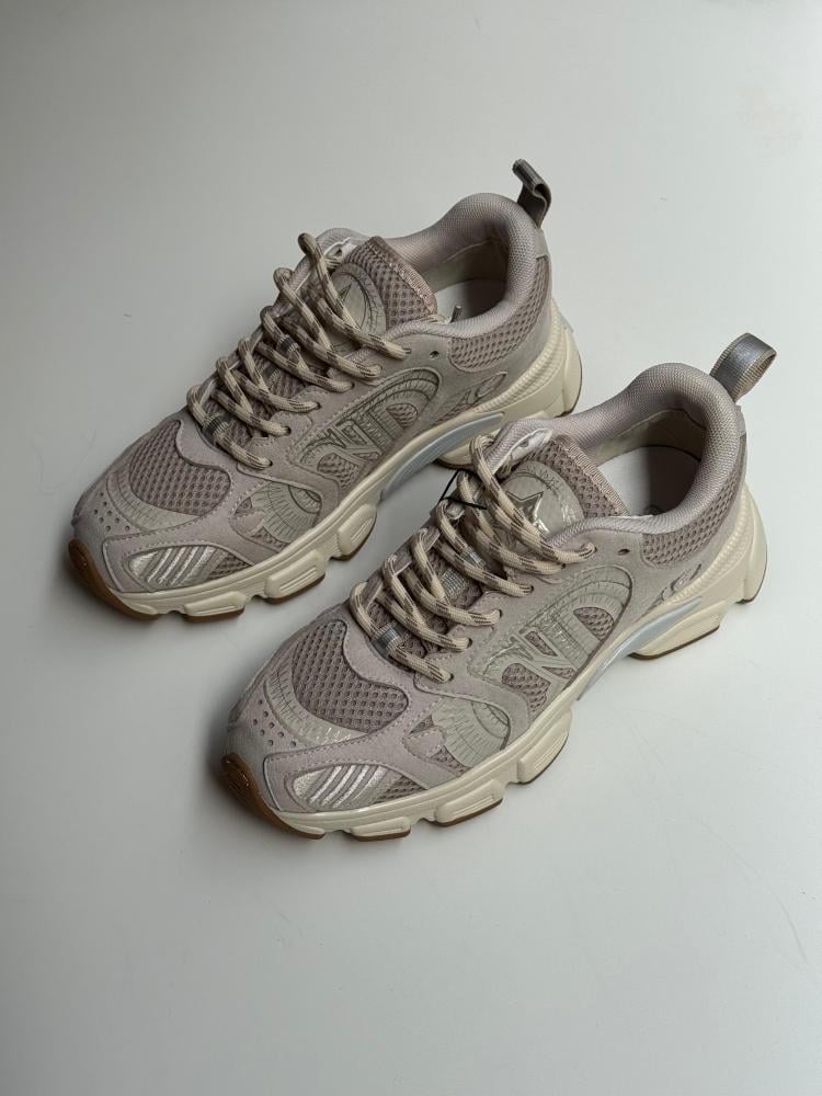 Women's Chrono Dior Sneakers in Stylish Brown E-SEVEN STORE