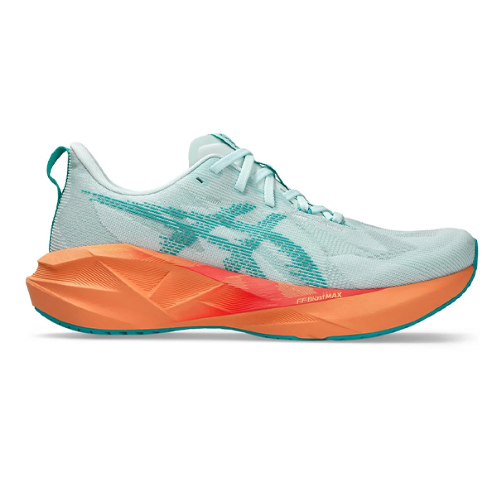 ０orange ASICS NOVABLAST 5 LITE BLUE ORANGE Unisex Canvas Shoes - E
