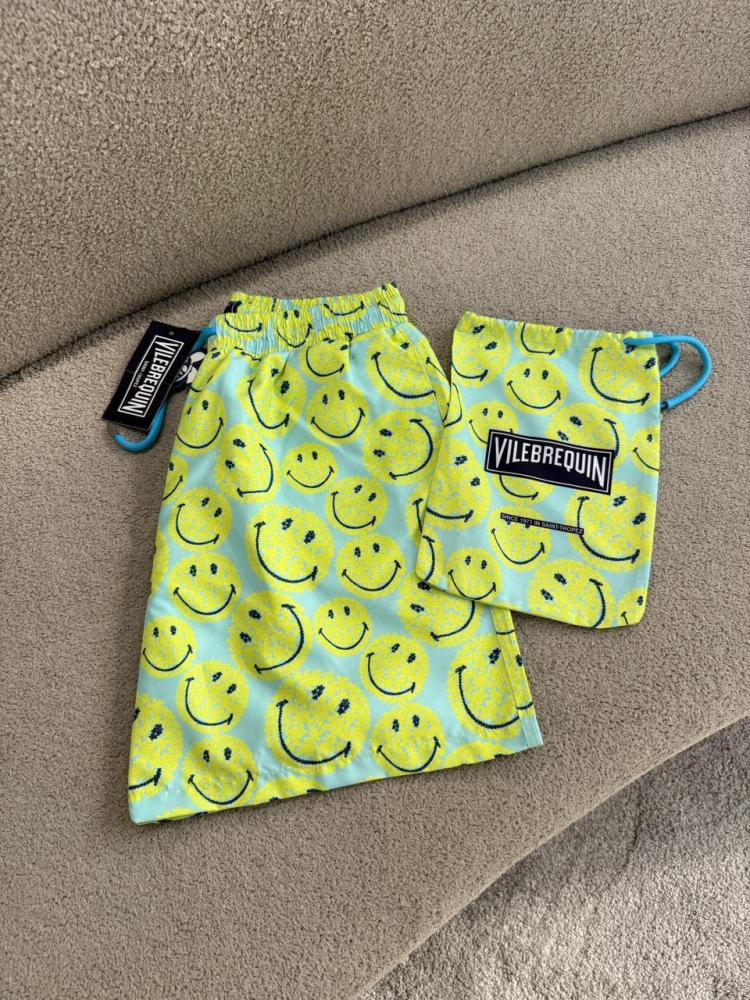 Flipperkin Men's Swim Shorts with Smile Bag Yellow - E-SEVEN