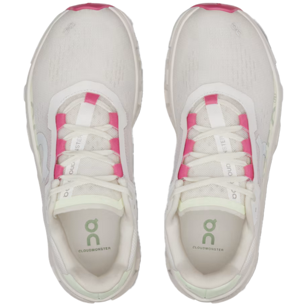On Cloudmonsterスニーカー ホワイト/ピンク Women's Cloudmonster | Beige & Pink | On Canada