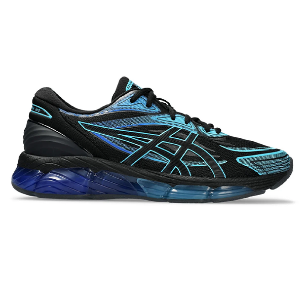 Asics Men's Gel Quantum 360 Black/Turquoise Blue E-SEVEN STORE