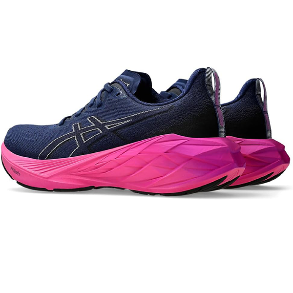 ASICS GEL NIMBUS SHOES, NAVY BLUE FUCHSIA SPORT - E-SEVEN STORE