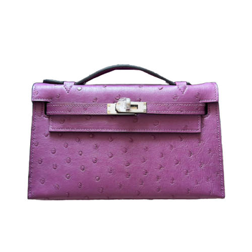 Kelly Bag Purple Crocodile Birkin Hermes Mini Kelly Bag In Elegant