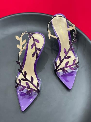 【関税込】GIANVITO ROSSI プラットフォーム エスパドリーユ GIANVITO ROSSI スエード エスパドリーユ レザーパネル | THE