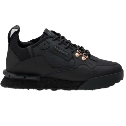 Replay Men's Black Sports Shoes, Comfortable and Practical