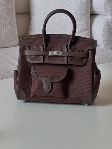DIOR Women's Shoulder Bag in White with Embossed Butterflies