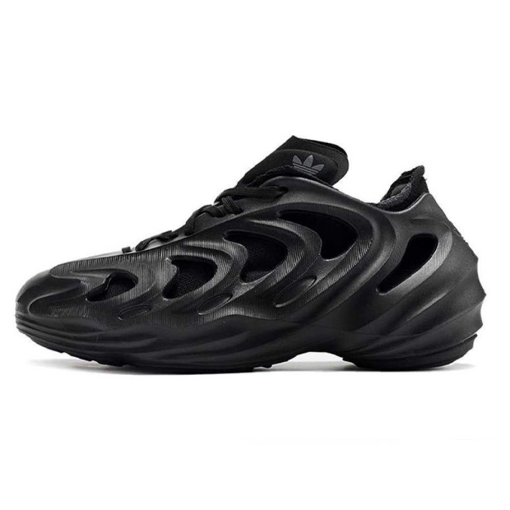 Adidas Adifoam Q Unisex Hollow Sneaker, Black