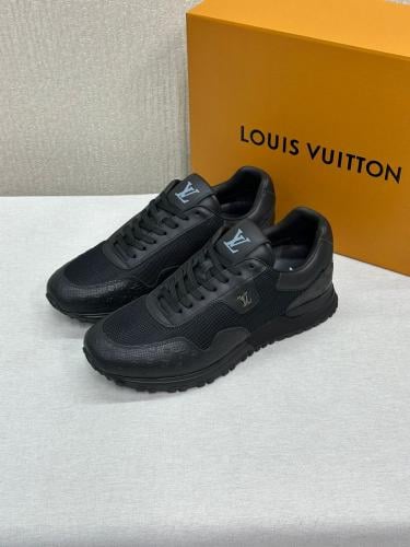 Louis Vuitton Runaway Black Monogram Canvas and Leather Lace