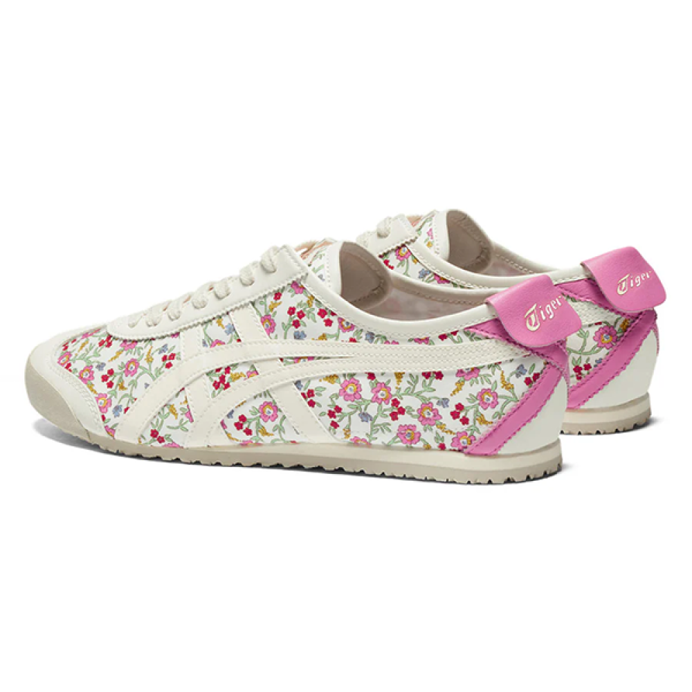 Onitsuka Tiger Mekisiko 66 Soft Floral Print Lace-Up Shoes
