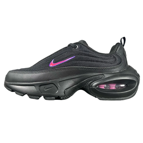 purple and black air max plus