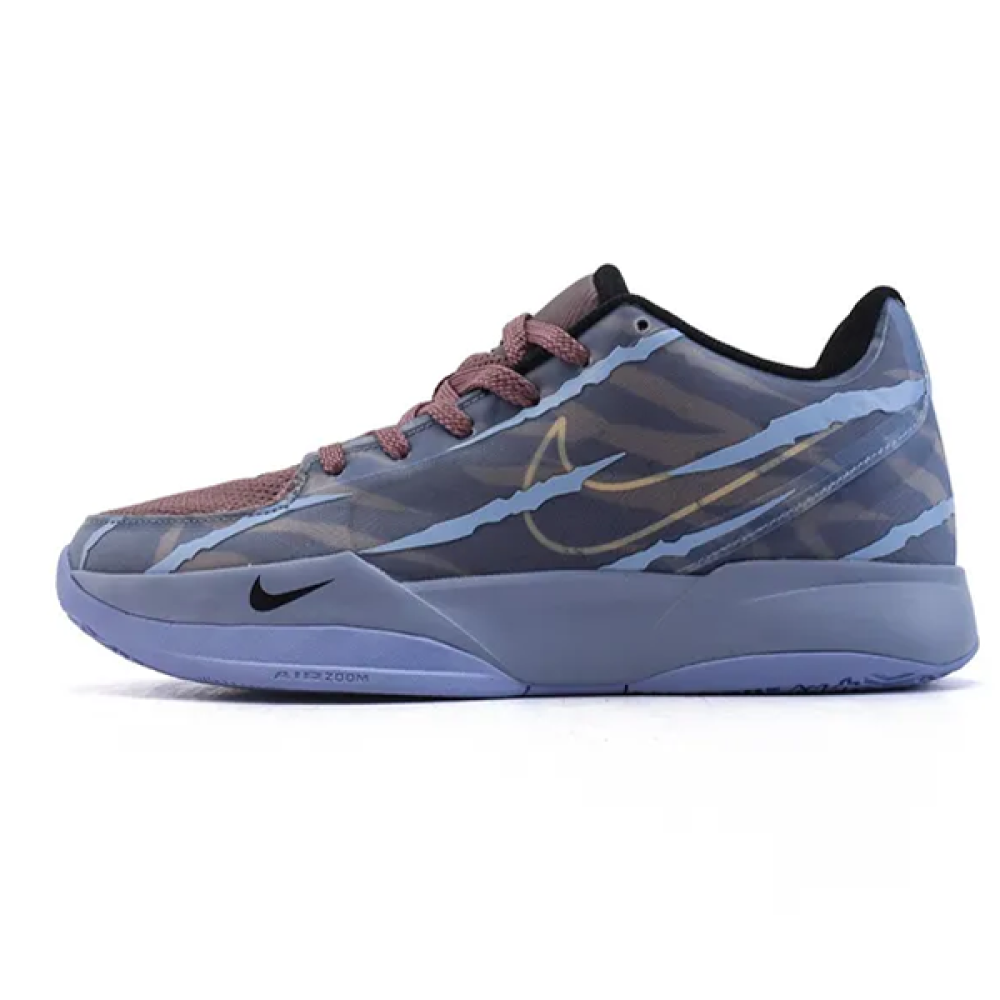 Nike ja2 unisex basketball shoe, stylish purple color