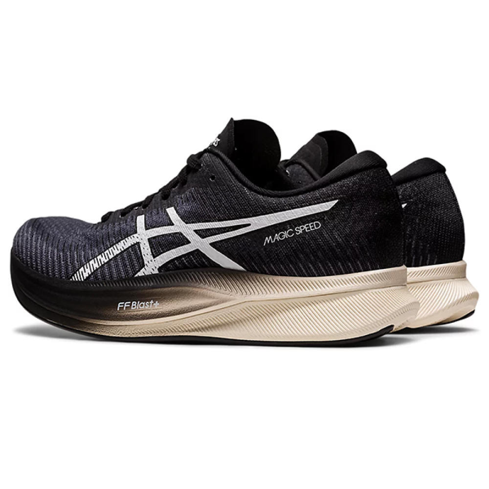 ASICS MAGIC SPEED ブラック　24cm ASICS Magic Speed Blast Plus Running Sneakers Black White