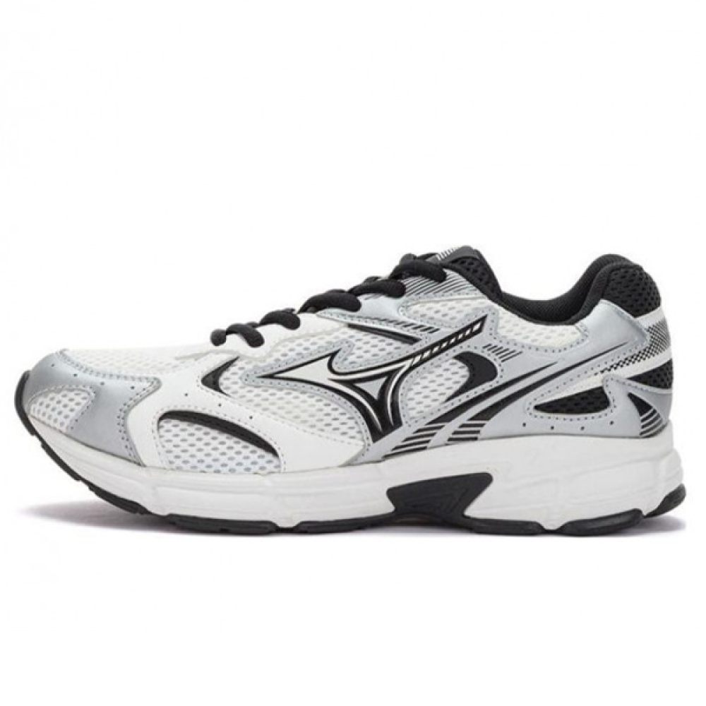 Mizuno Speed2k Mesh Unisex Running Shoe Silver White Black