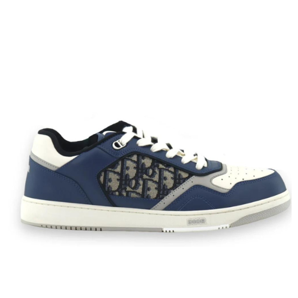 Christian Dior Aqua Monogram Black B27 Low Top Sneaker