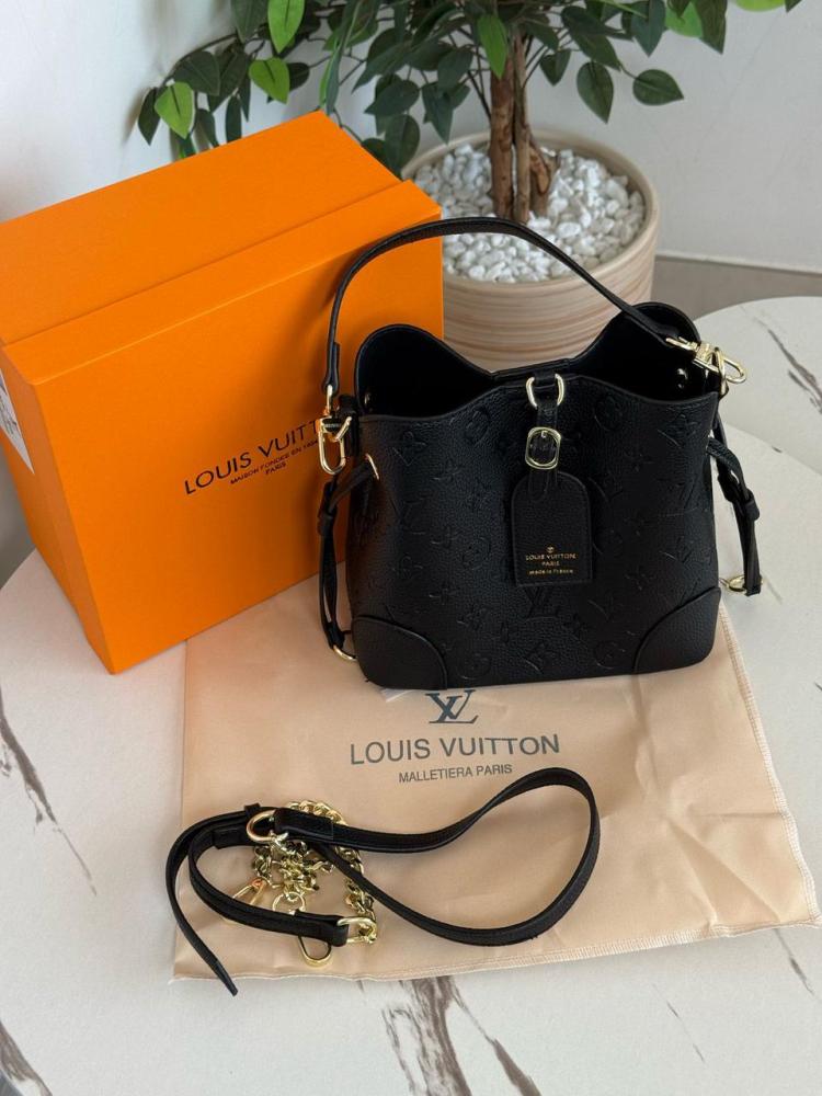 Louis Vuitton Monogram Pocket Bag in Black - E-SEVEN STORE