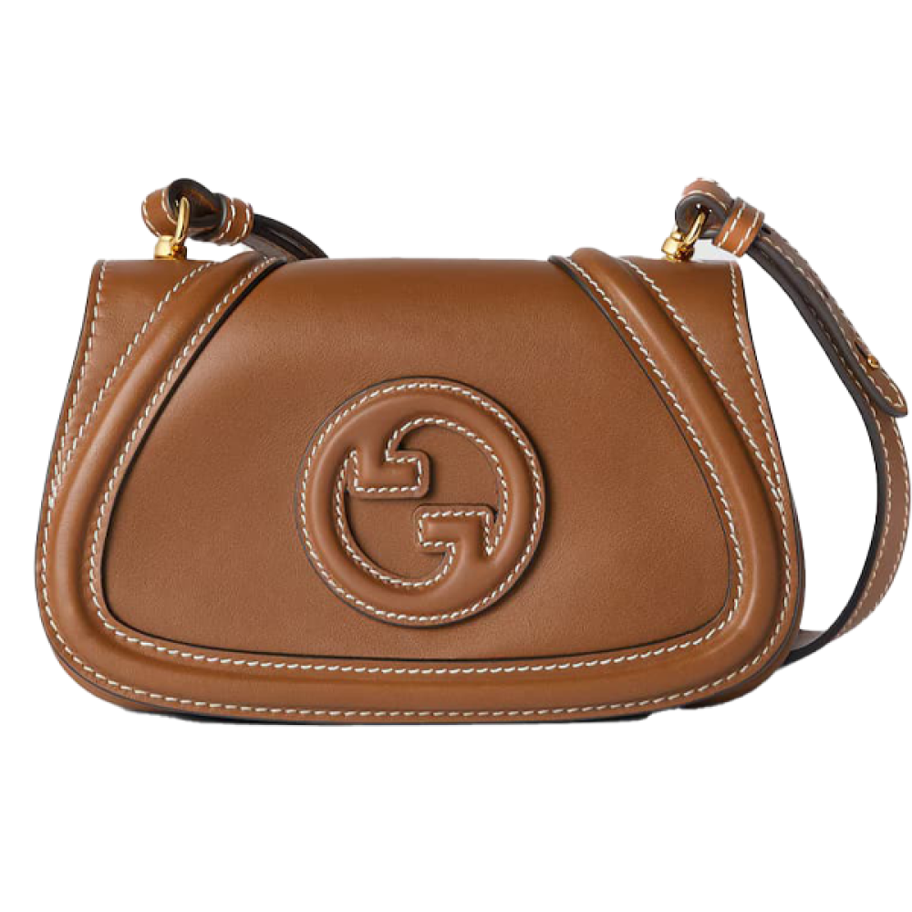 ショルダーバッグ・ポシェット GUCCI MINI BLONDIE BROWN SHOULDER BAG Gucci Mini Blondie Brown Shoulder Bag – LOZURI®