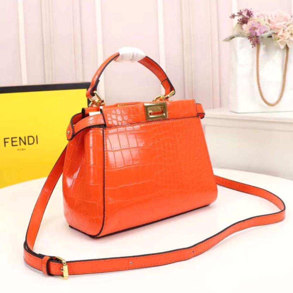 Fendi Peekaboo Women's Bag with Shoulder Strap, Stylish