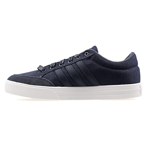 Adidas VS Set Mule Flat Sneakers Black Denim - E-SEVEN STORE