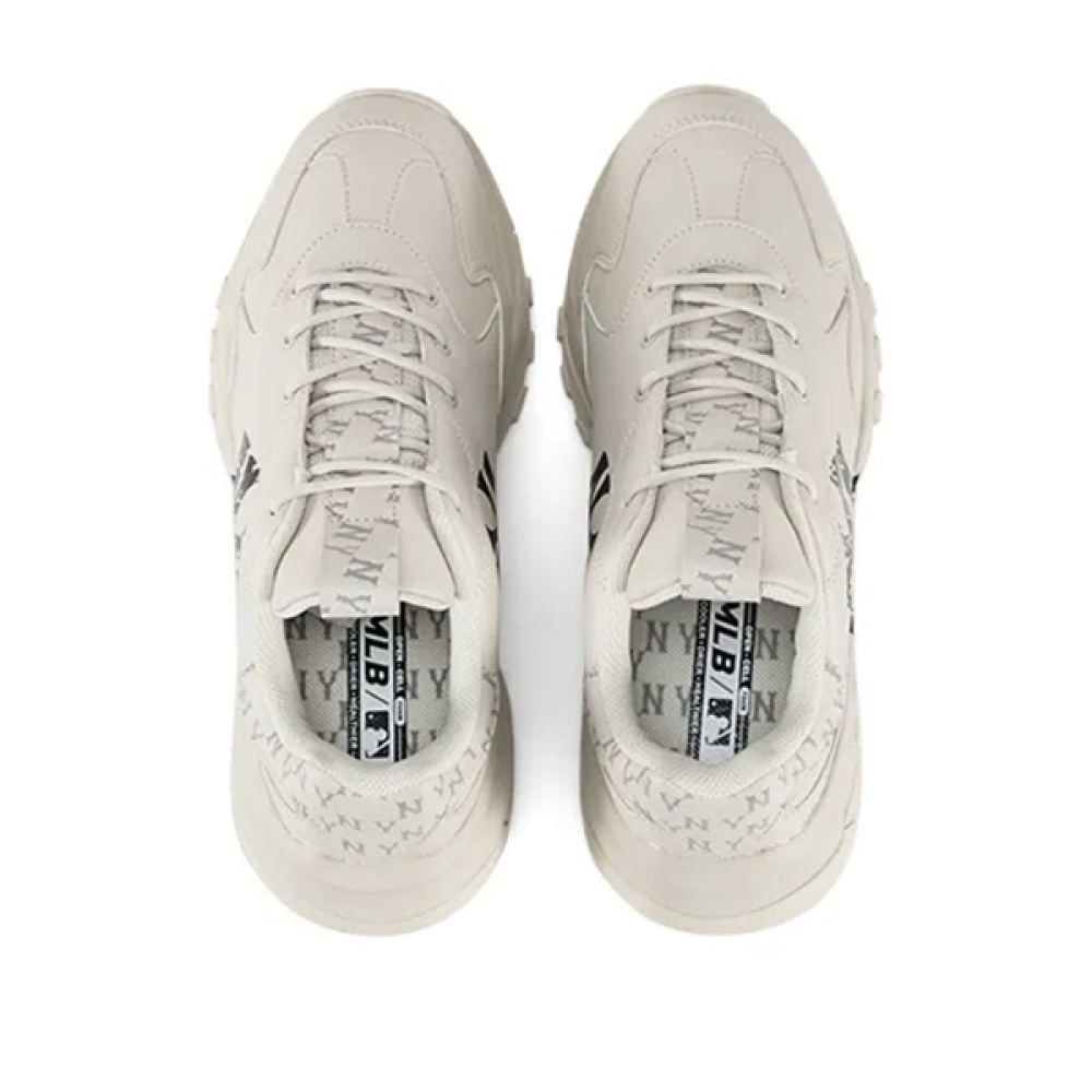 Ｎ New York Yankees Unisex White Logo Sneakers - E-SEVEN STORE
