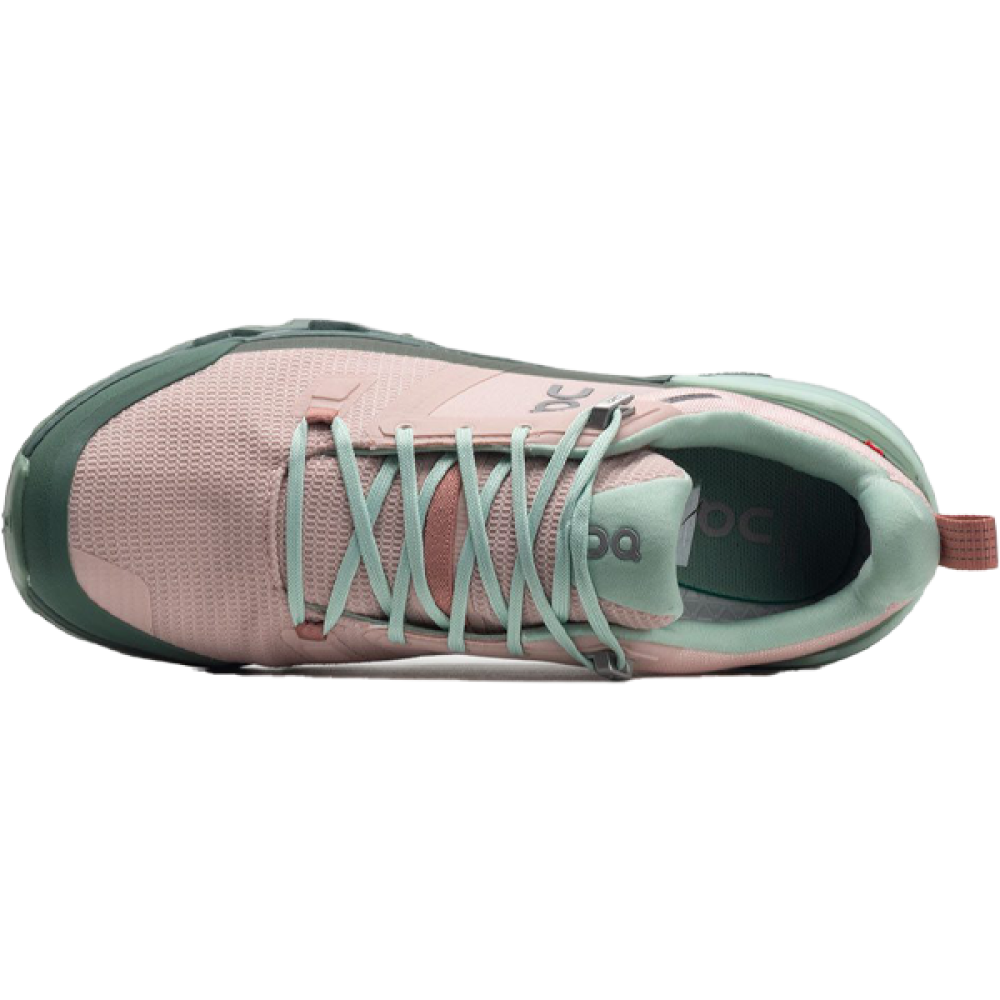 On Cloud Wonder Unisex Walking Shoe Pink Green - E-SEVEN STORE
