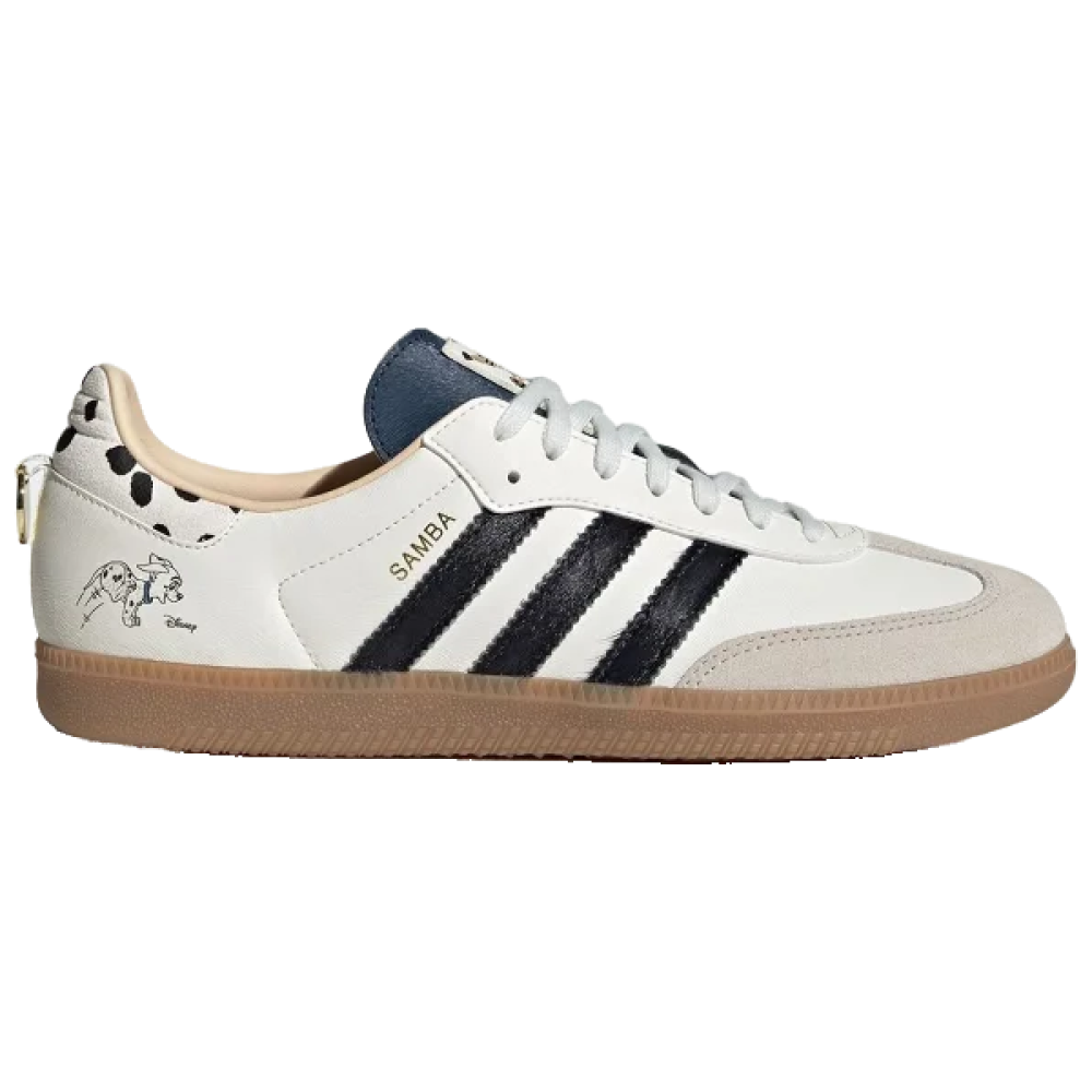 に Adidas Samba Sneakers Cute Dog Print White - E-SEVEN STORE